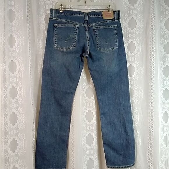 Vintage 80s Levi’s Low Slough Cuff  509 Women's Jeans Size 11 M Unisex - Picture 5 of 12